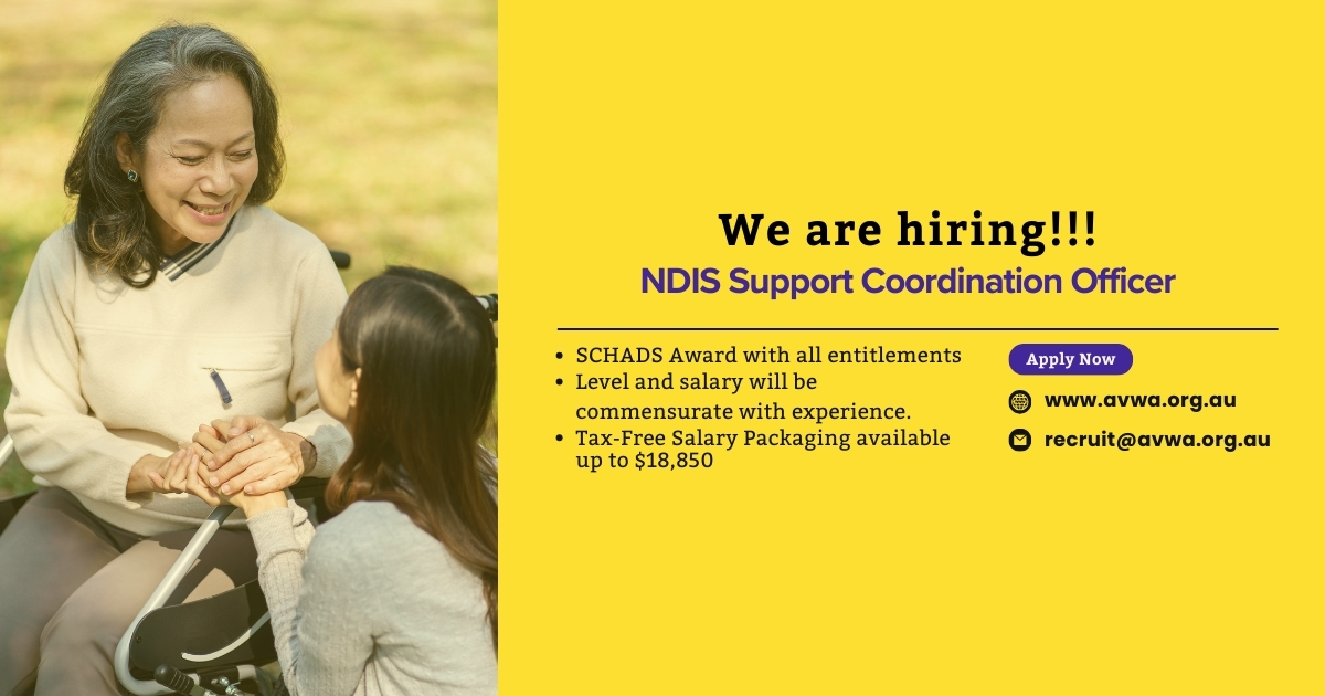 Become Our NDIS Support Coordination Officer